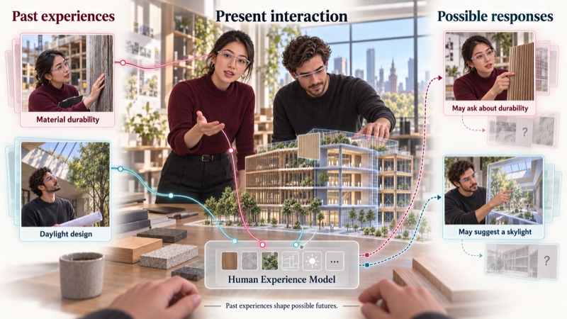 Past experiences and a present AR design discussion inform predictions of each person’s possible future responses